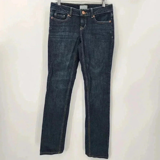 Aeropostale 1987 Bayla Skinny Dark Blue Jeans Girls Youth Pants Size 0 Short