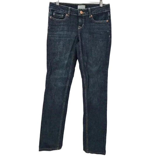 Aeropostale 1987 Bayla Skinny Dark Blue Jeans Girls Youth Pants Size 0 Short