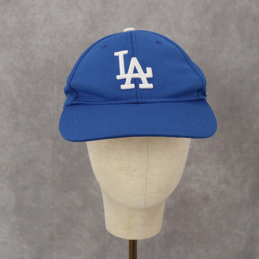 OC Sports Black Los Angles Dodgers Cloth Strap MLB Athletic Baseball Cap Hat