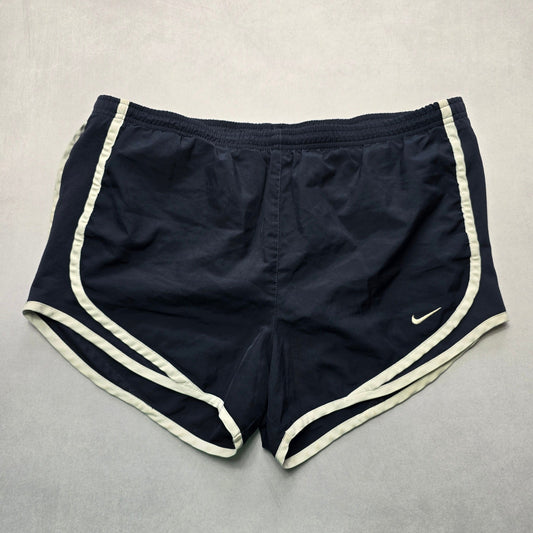 Nike Navy Blue Active Sports Athletic Running Pull On Pants Shorts S Small