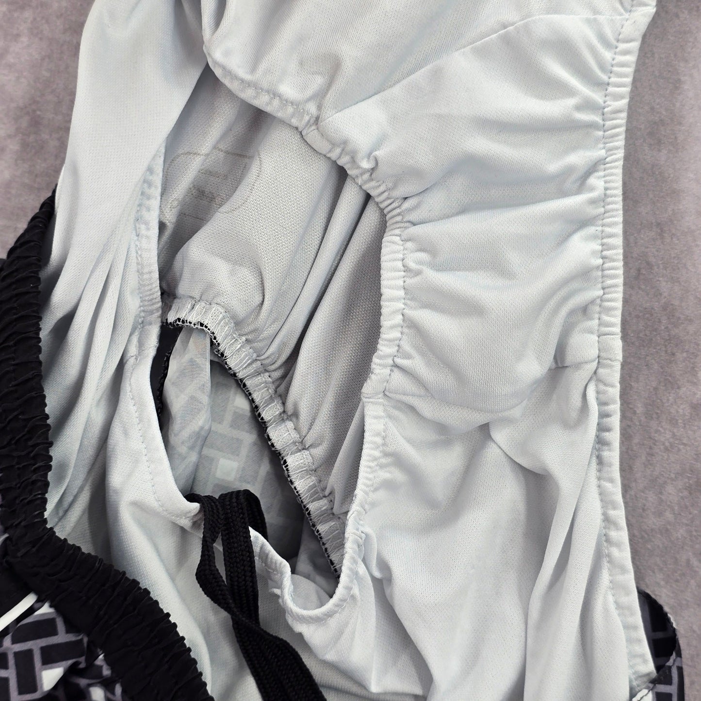 Be Inspired Black White Active Running Jogging Yoga Shorts Extra Small XS