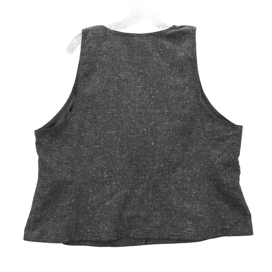J Jill Gray 4 Button Heather Straight Waistcoat Tuxedo Formal Suit Vest L 44R