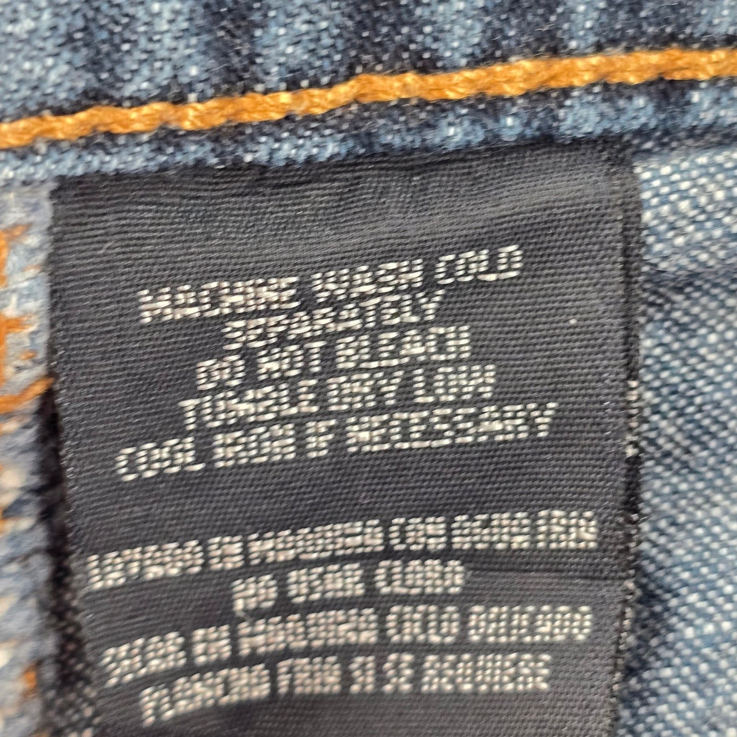 IZOD Blue Cotton Denim Jeans Straight Leg Classic Fit Western Pants Plus 16