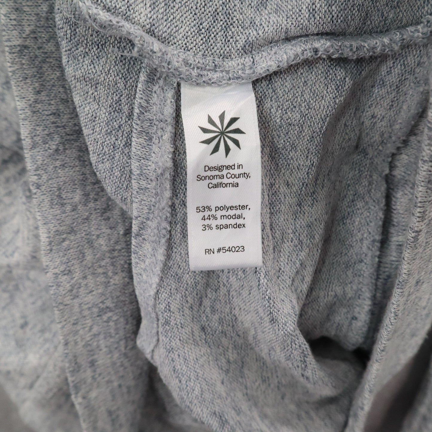 Athleta Gray Long Sleeve Knit Tunic Top Stretch Pullover Soft XS Extra Small