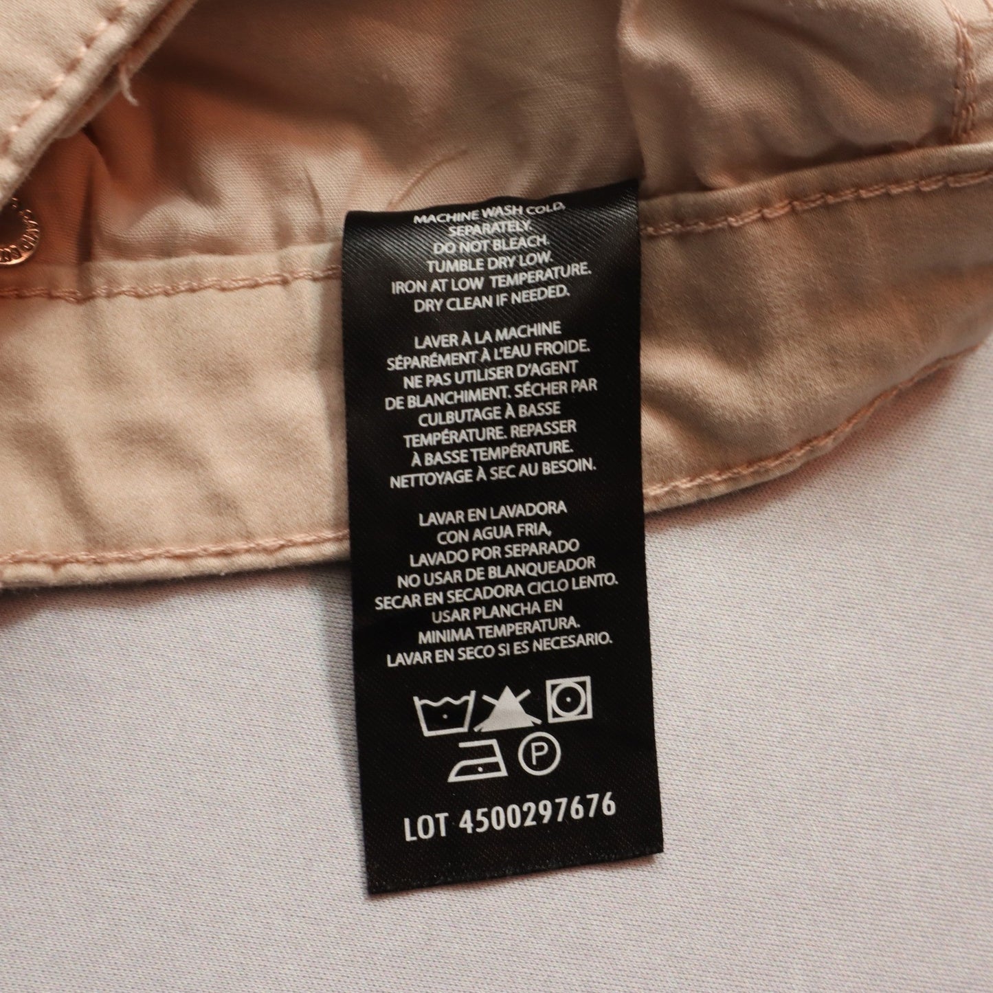 Buffalo David Bitton Pink Mid Rise Stretch Skinny Ankle Grazer Cotton Pant 12/32