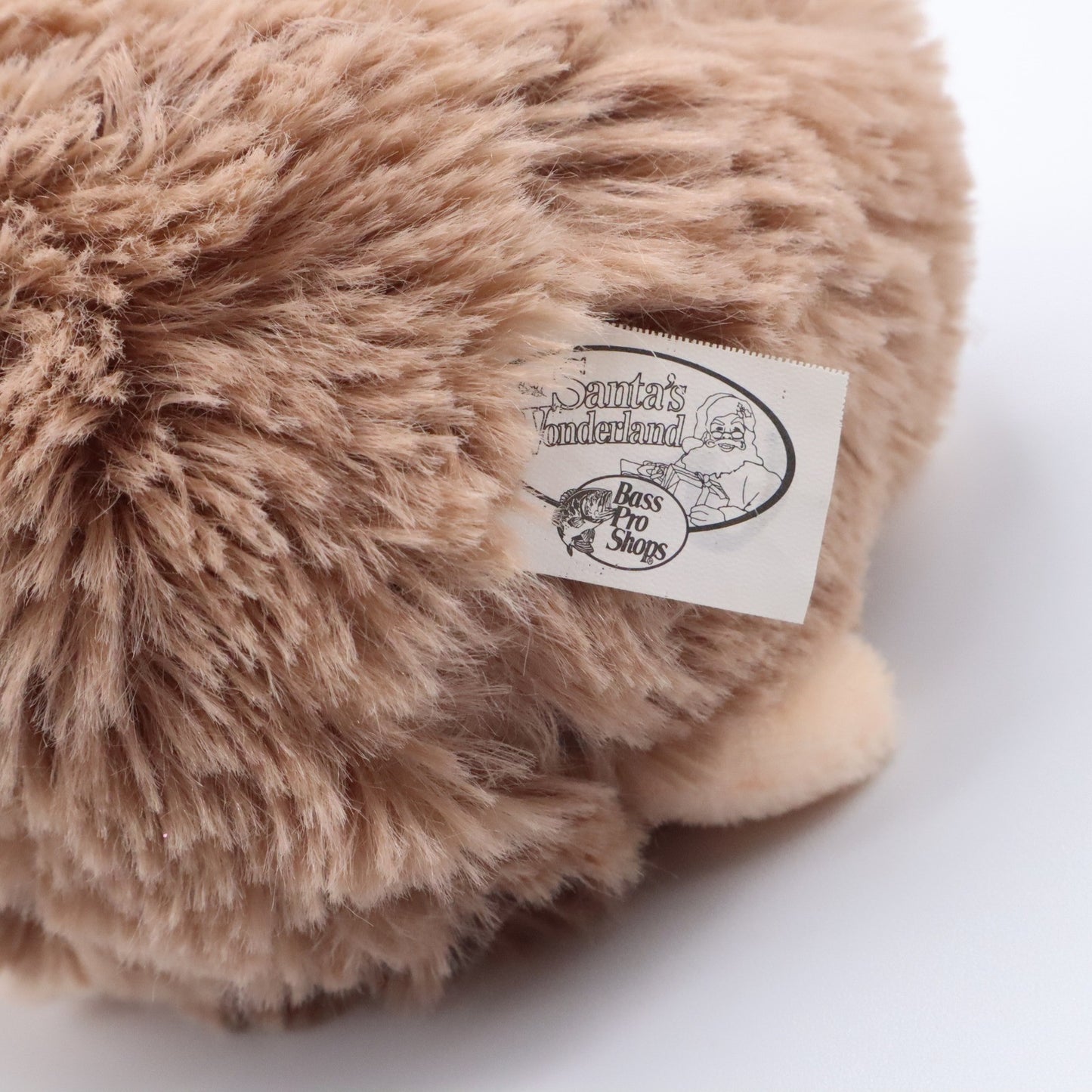 Bass Pro Shop Plush Hedgehog Stuffed Animal Toy Brown Tartan Hat 6" Gift Kids