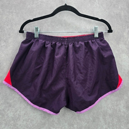 Nike Purple Pull On Athletic Active Running Pants Shorts L Large