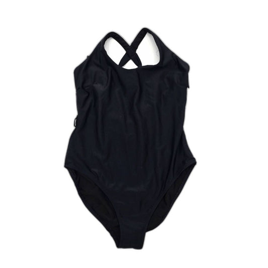 No Boundaries Black One Piece Bathing Suit Swimwear Large
