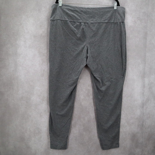 Terra & Sky Gray Stretch Skinny Leggings Pull On Pants Plus 20W 22W 2X