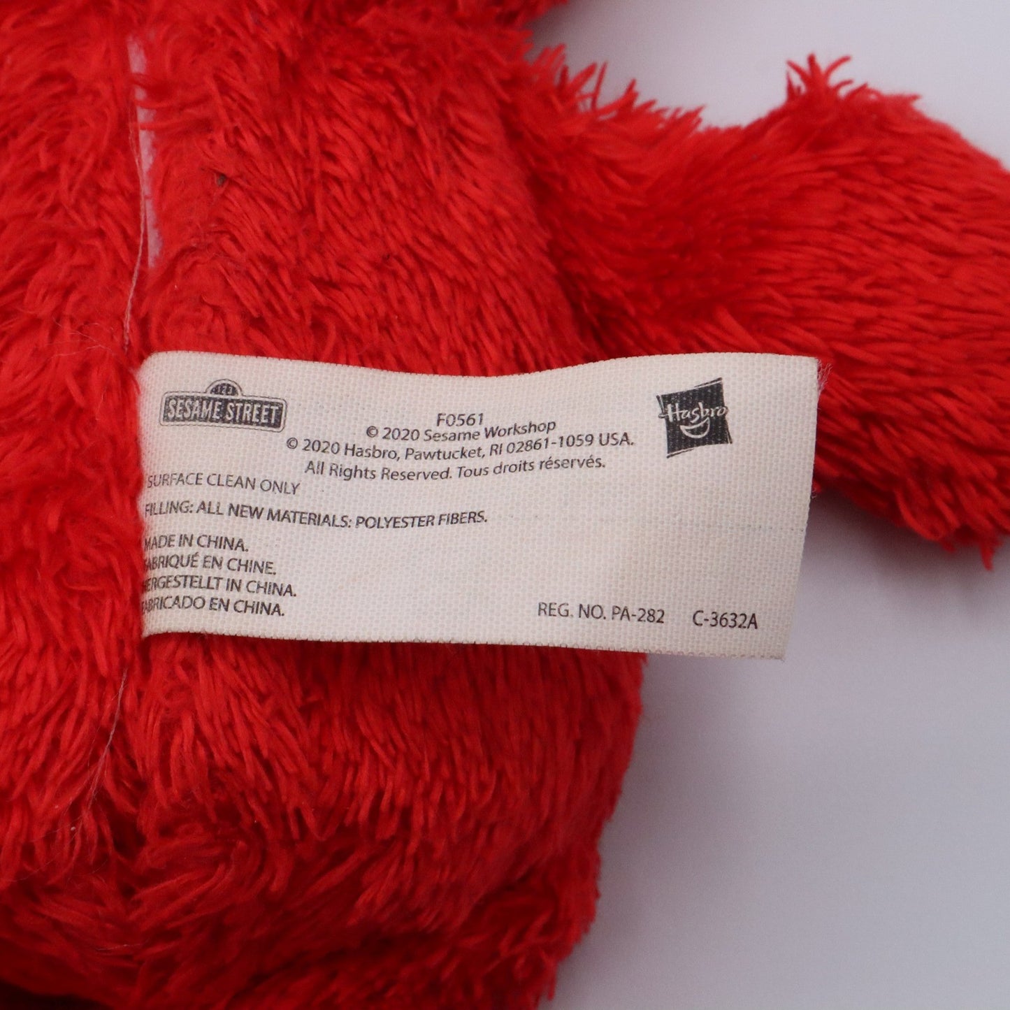 Sesame Street Elmo Musical Plush Doll 10" Talking Singing Toy 2020 Red VTG Soft