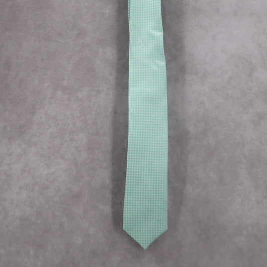 The Tie Bar Green Plaid Executive Silk Formal Business Classic Men's Neck Tie