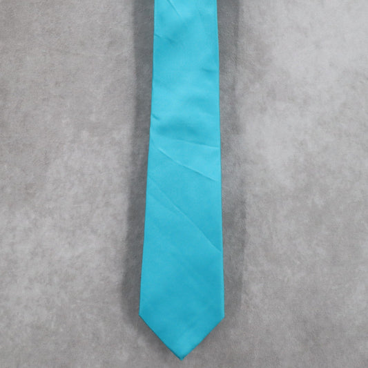 Apt 9 Blue Solid Executive Formal Preppy Business Classic Men's Neck Tie