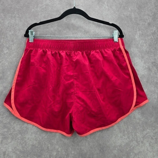 Members Mark Pink Pull On Athletic Sports Active Running Shorts L Large