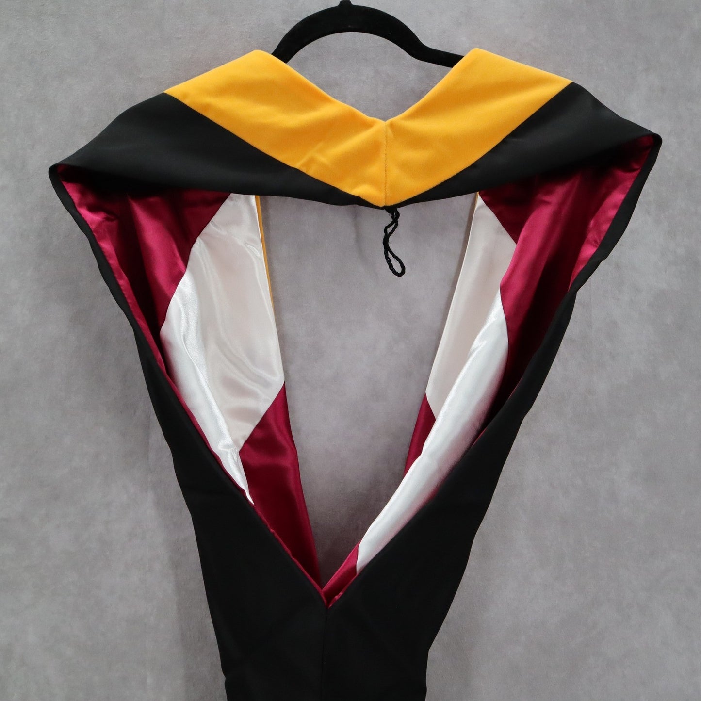 Texas Woman's University Black Masters Degree Graduation Honor Stole One Size
