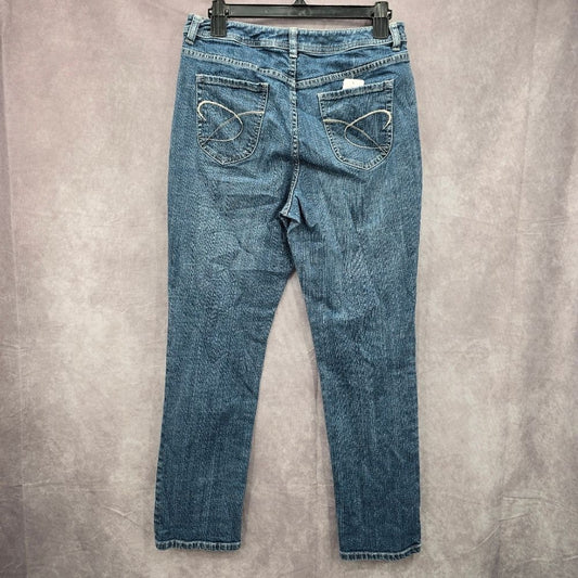 Chicos Blue Jeans Denim Pants Size 10 - 1 Short