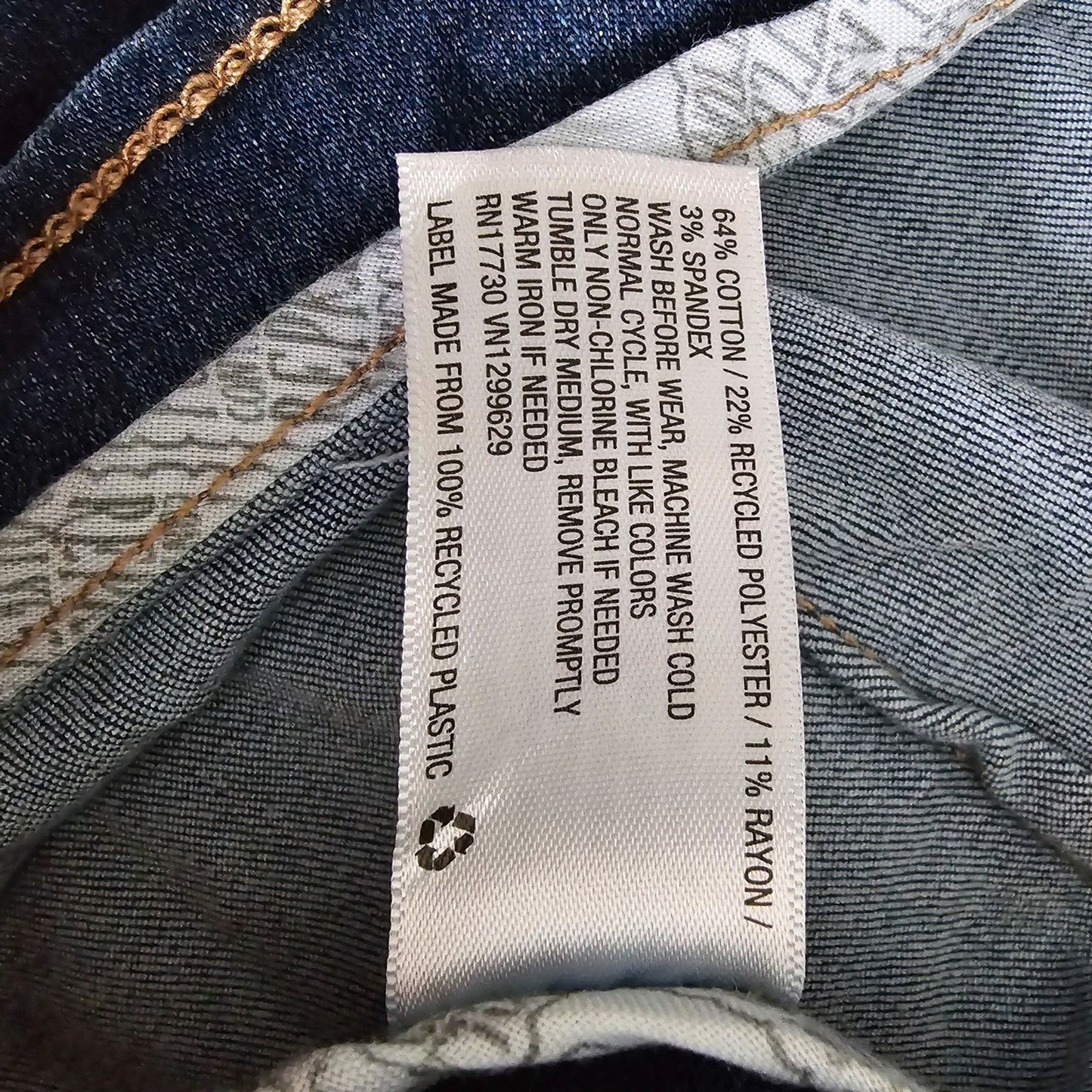 Wild Fable Blue Denim Zip Up Jeans Y2K Short Mini Skirt Zip Up Plus 18