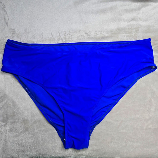 Shein Blue Bikini Swimwear Swimsuit Bottom Size 2XL