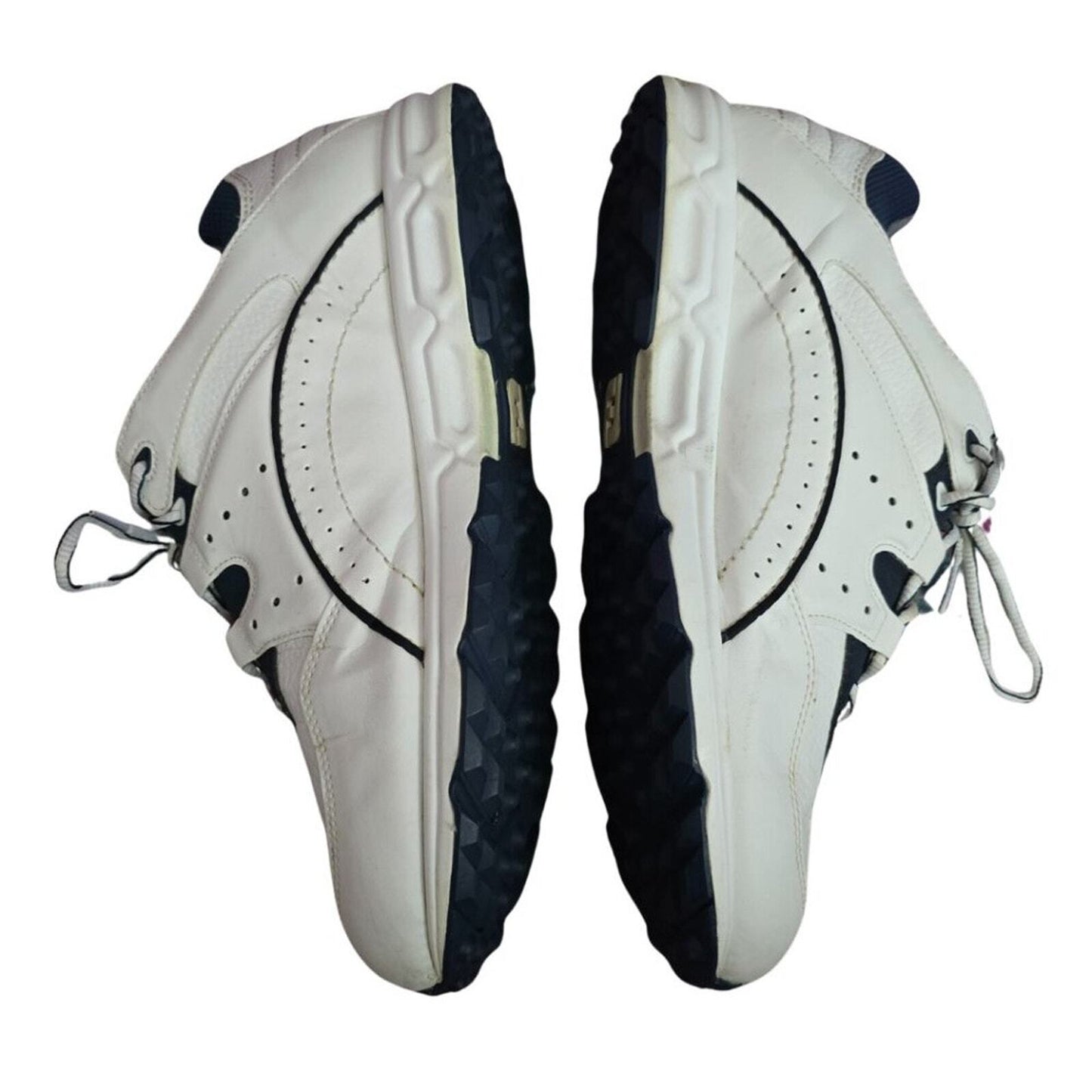 Footjoy FJ White Blue Spikeless Golf Sneakers Men's Shoes 11.5 M