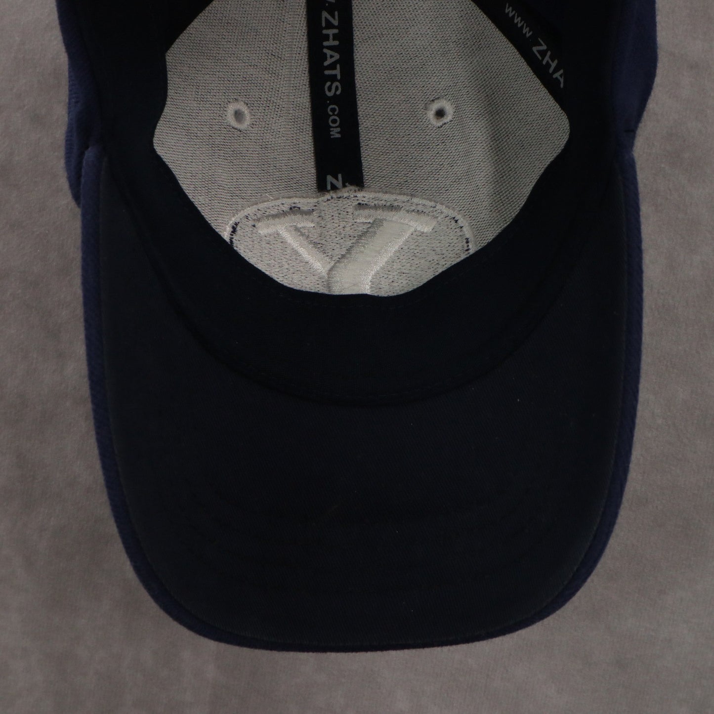 Zyphyr Blue Youth BYU Bingham Young University Fitted Baseball Cap Hat