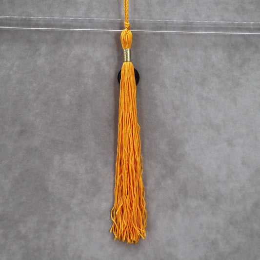 University of Texas at Dallas Graduation Yellow Coin Fringe Charm Tassel OS