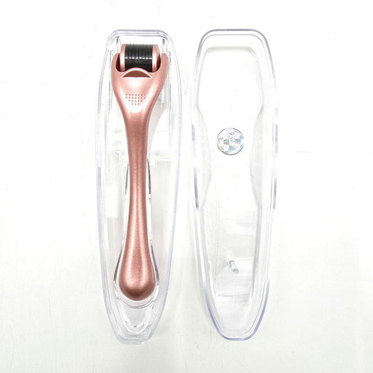Skincare Derma Roller 0.25mm Includes Storage Case Rose Gold
