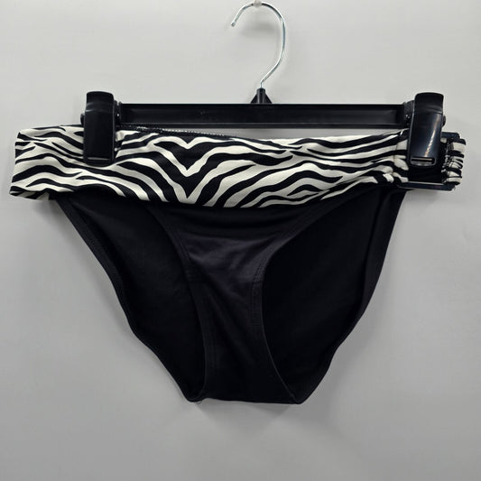 WHBM Black White Bikini Bottom Swimwear Small