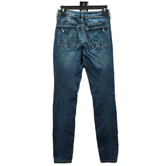 So Distressed Ultimate High Rise Denim Jeggings Blue Pants Jeans Skinny 3