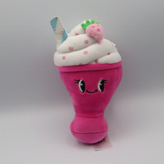 Kawaii Ice Cream Plush Toy Pink Dessert Stuffed Doll Cute Strawberry Gift 8"