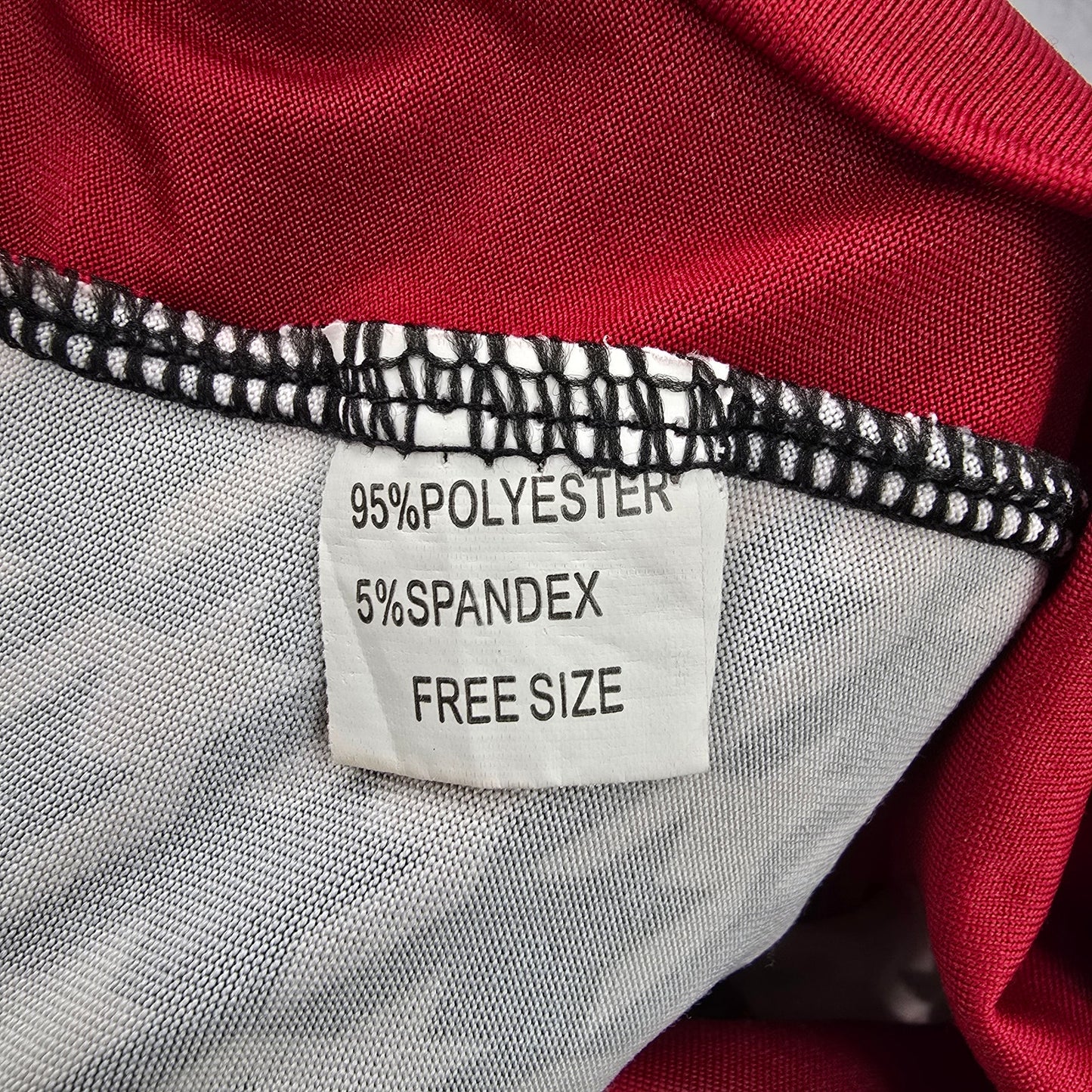 Red Black Houndstooth Active Stretch Legging Yoga Pant Bottoms S Small