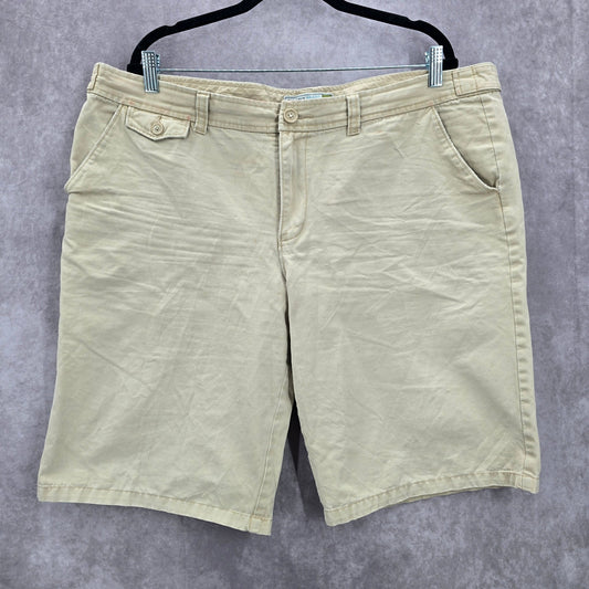 Old Navy Khaki Tan Low Waist Cargo Bermuda Cotton Bottoms Pants Shorts Plus 20