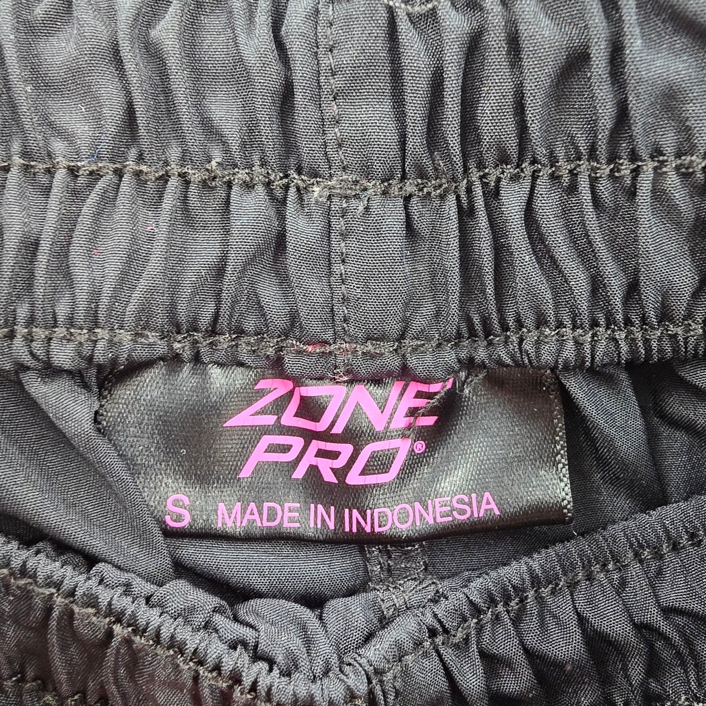 Zone Pro Black Blue White Athletic Running Activewear Shorts Bottoms Medium
