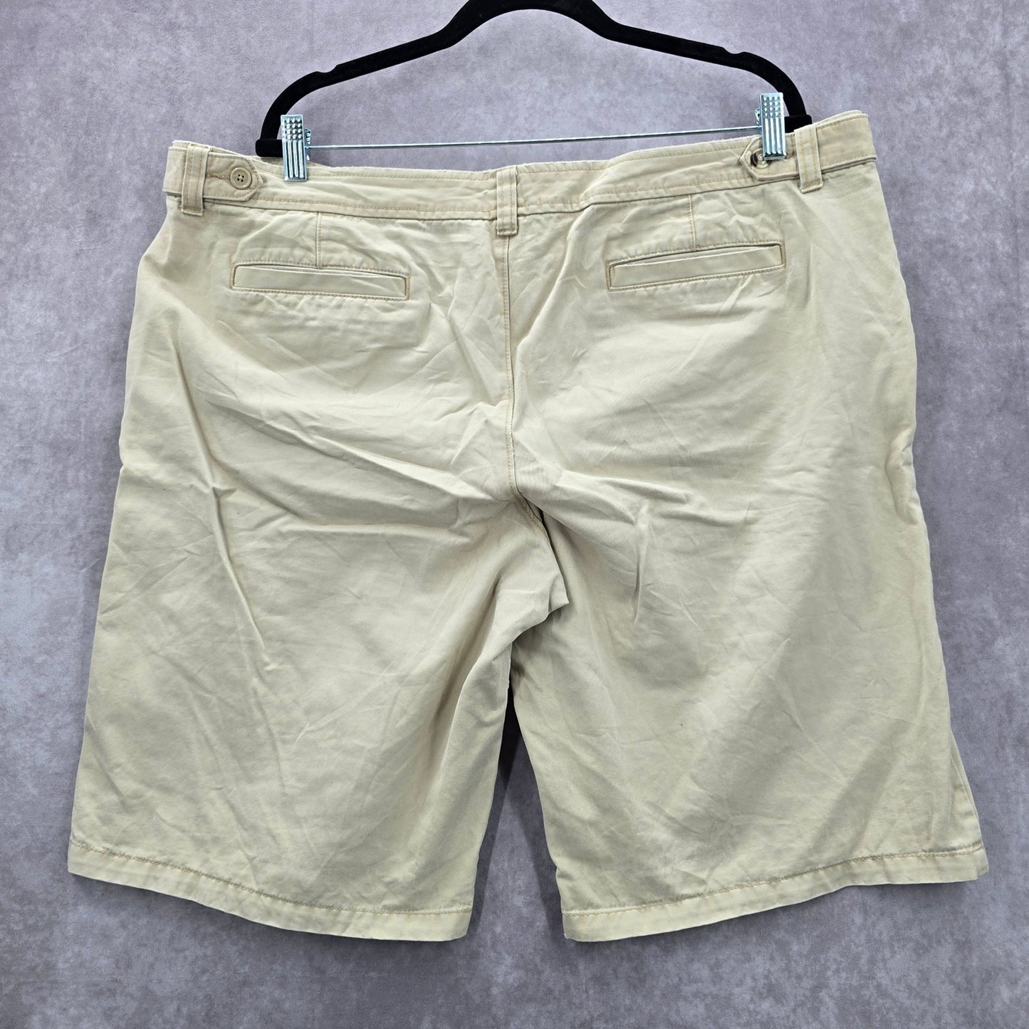 Old Navy Tan Khaki Low Waist Cotton Bottoms Pants Shorts Plus 20