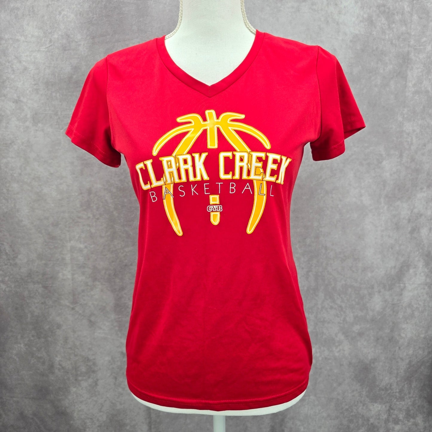 Augusta Red Performance Clark Creek Basketball Activewear Sports Small