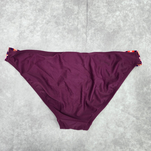 Old Navy Purple Cheeky Medium Bikini Bottom Swimwear