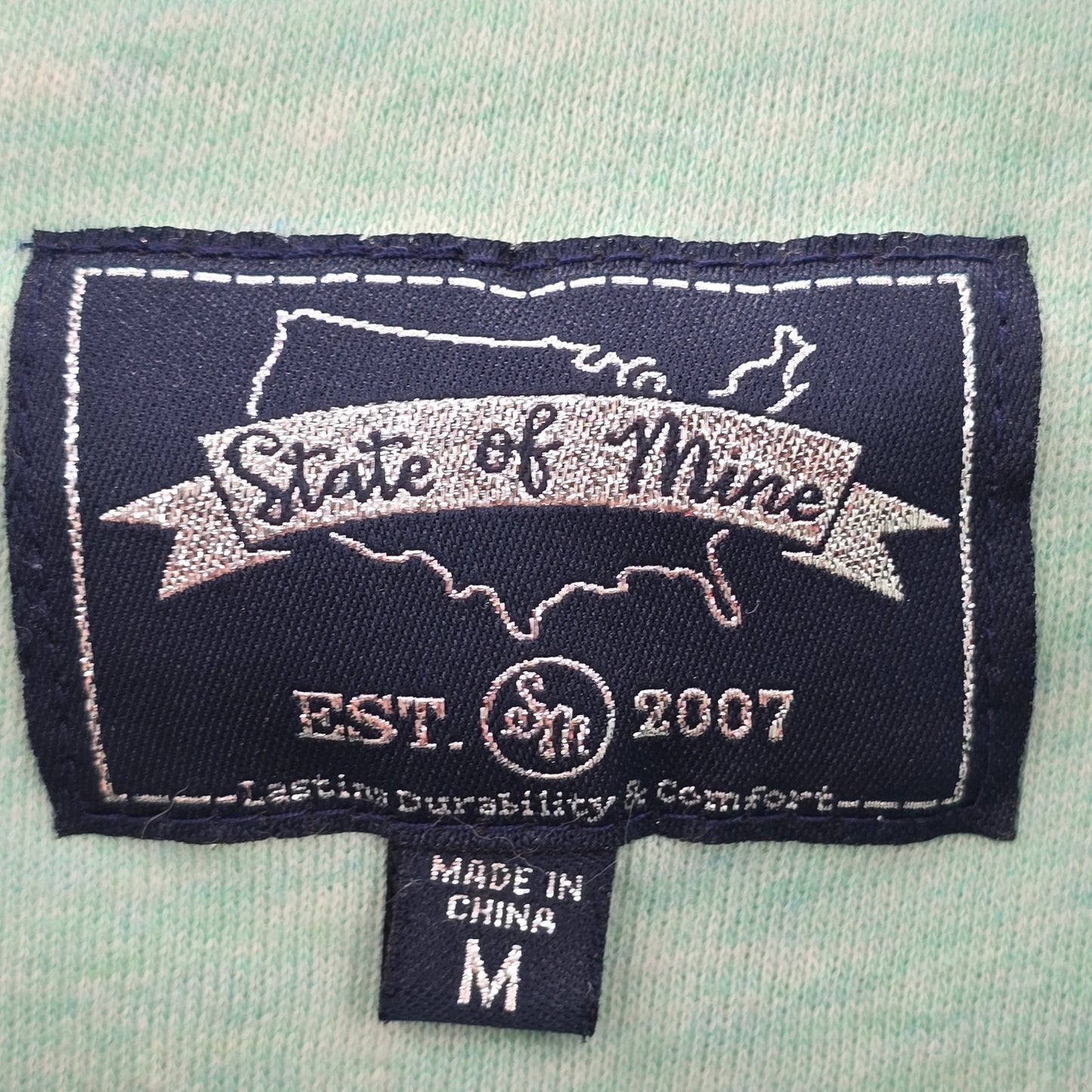State of Mine Green Sweater Pullover Long Sleeve Cardigan Activewear Medium