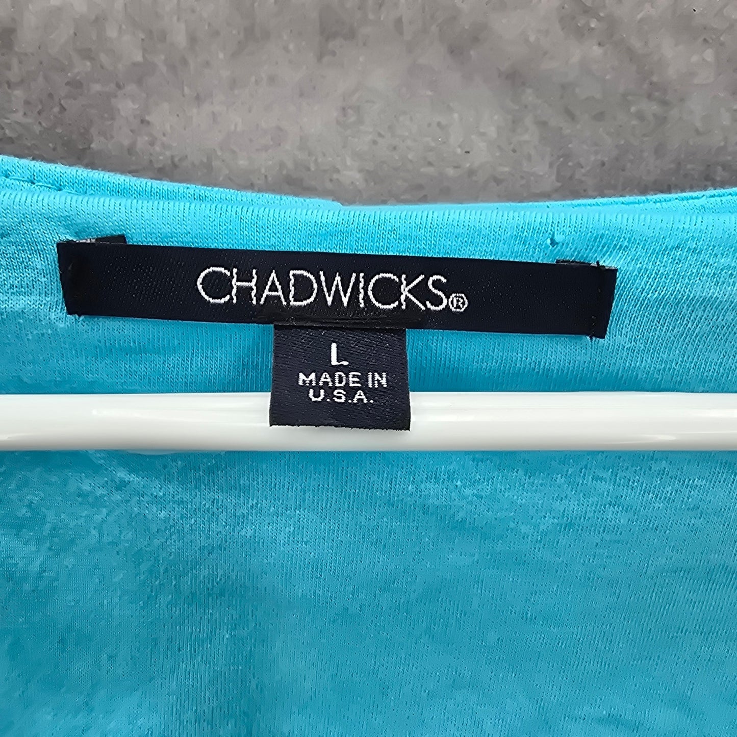 Chadwicks Blue Sleeveless Pleat Flare Midi Long Boho Cotton Dress Large