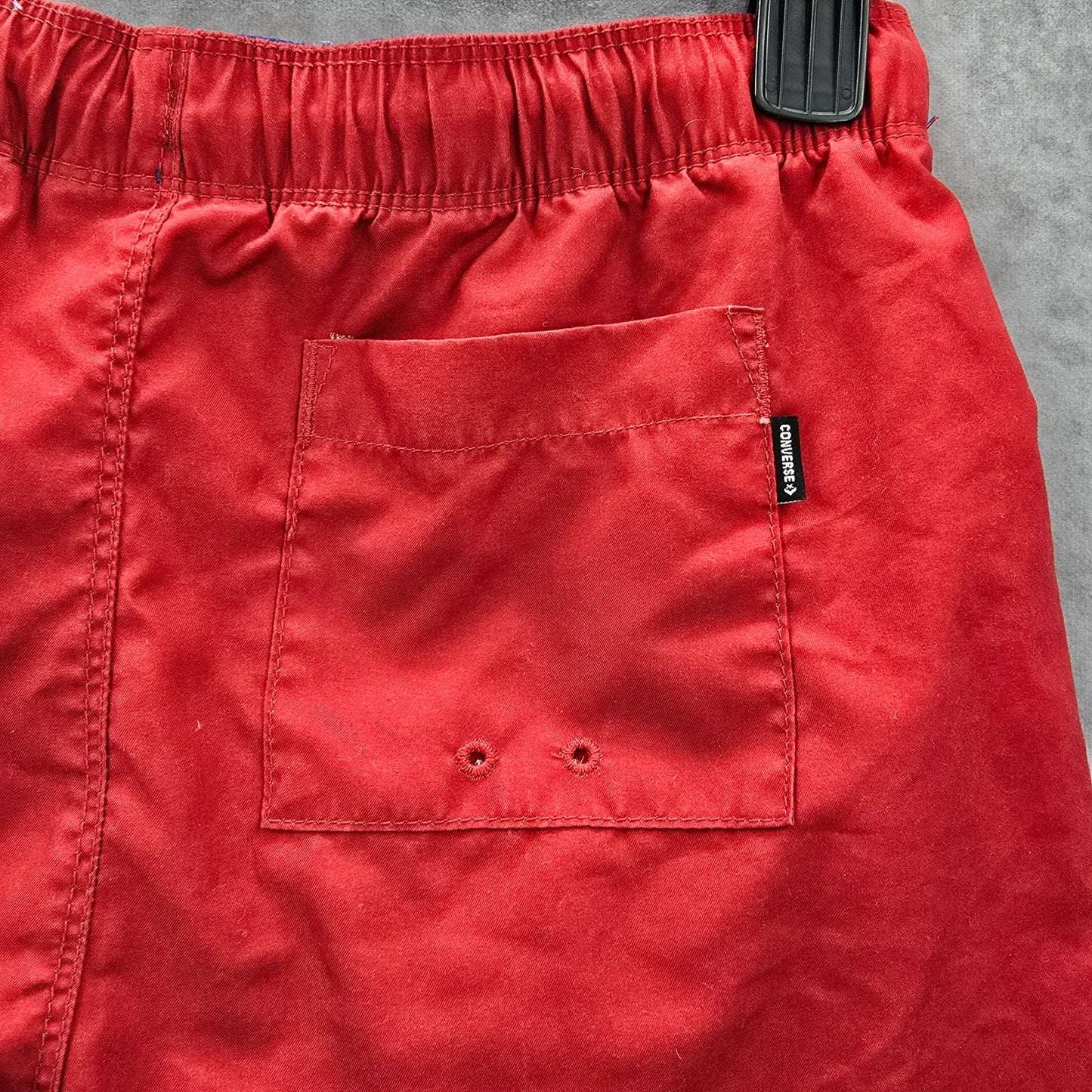 Converse Red Blue All Star Board Swim Shorts Boys Kids Youth Large