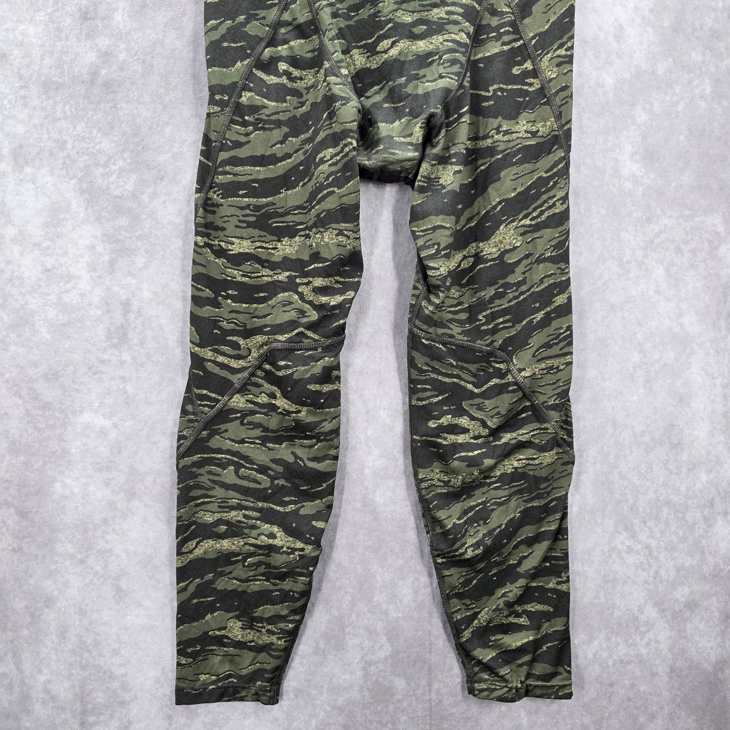 Russell Green Camo Compression Dri Power Scent Stop Leggings Pants Large L