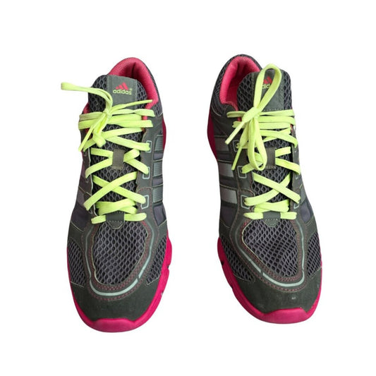 Adidas Jett Breeze Gray Pink Running Trainer Sneakers Women's Shoes 12