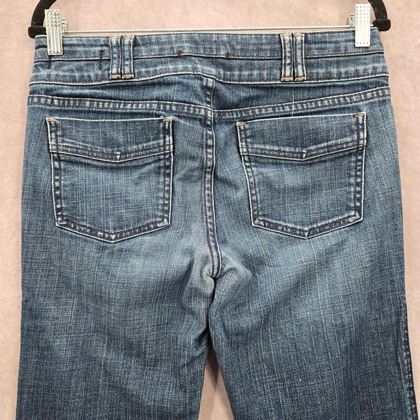 Gap Limited Edition Blue Denim Flare Wide Jeans Y2K Retro Pants Bottoms 6