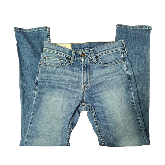 Hollister California Skinny Jean Denim Pants Bottoms Blue Size 28x30