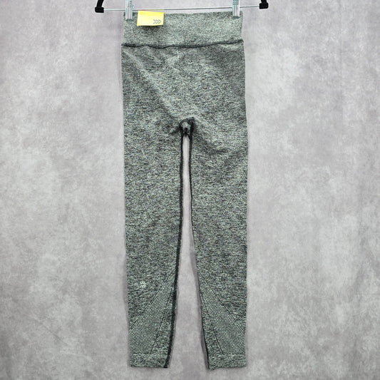 All in Motion Gray Black Seamless High Waisted Leggings Pants Bottom Extra Small