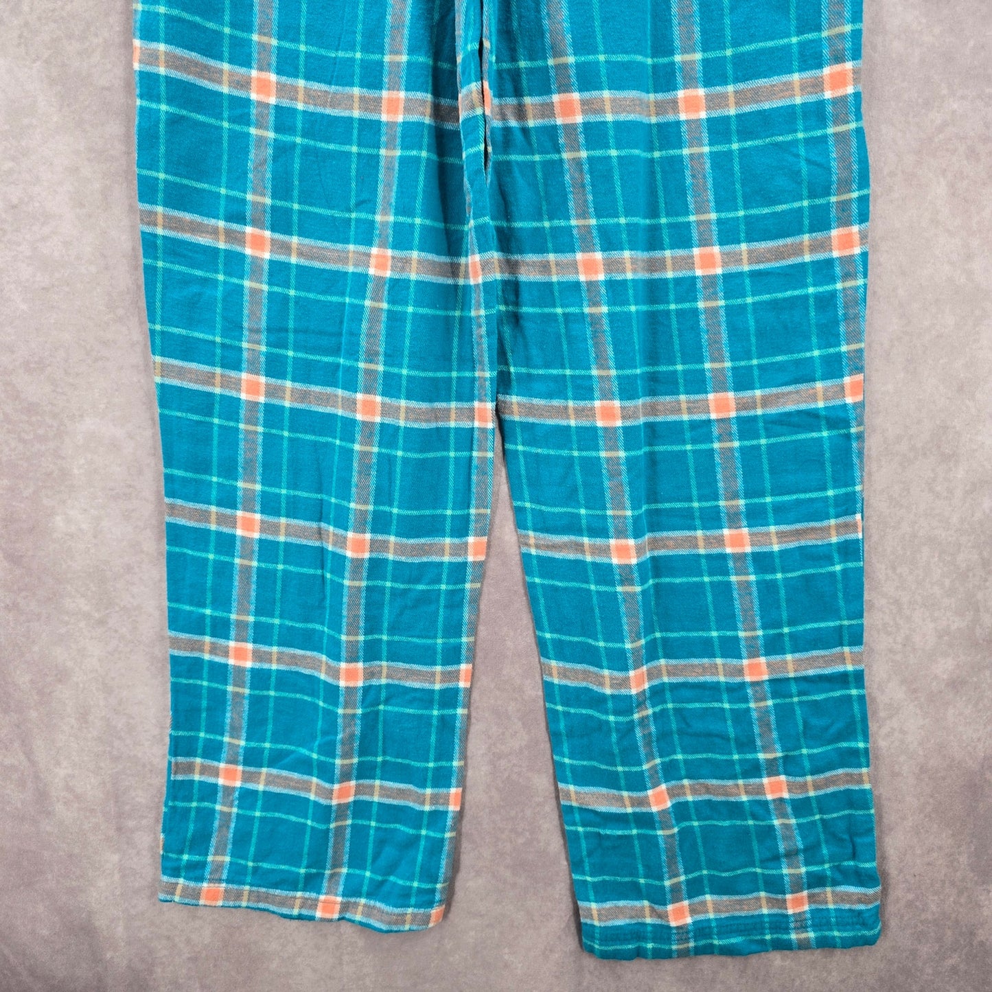 Magellan Outdoors Blue Plaid Sleep Fleece Pajama Bottoms Trousers Pants M Medium