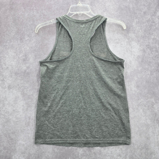 Adidas Gray Ultimate Tee Racerback Sleeveless Tank Top Large