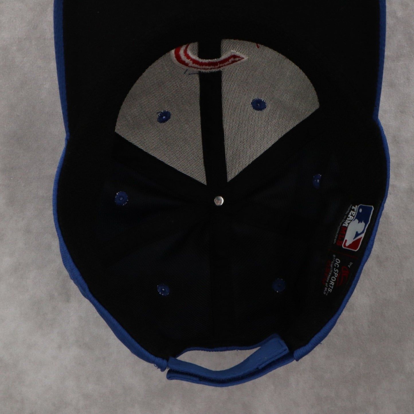 Chicago Cubs OC Sports Blue Athletic Team MLB Strap Back Baseball Cap Hat OSFM