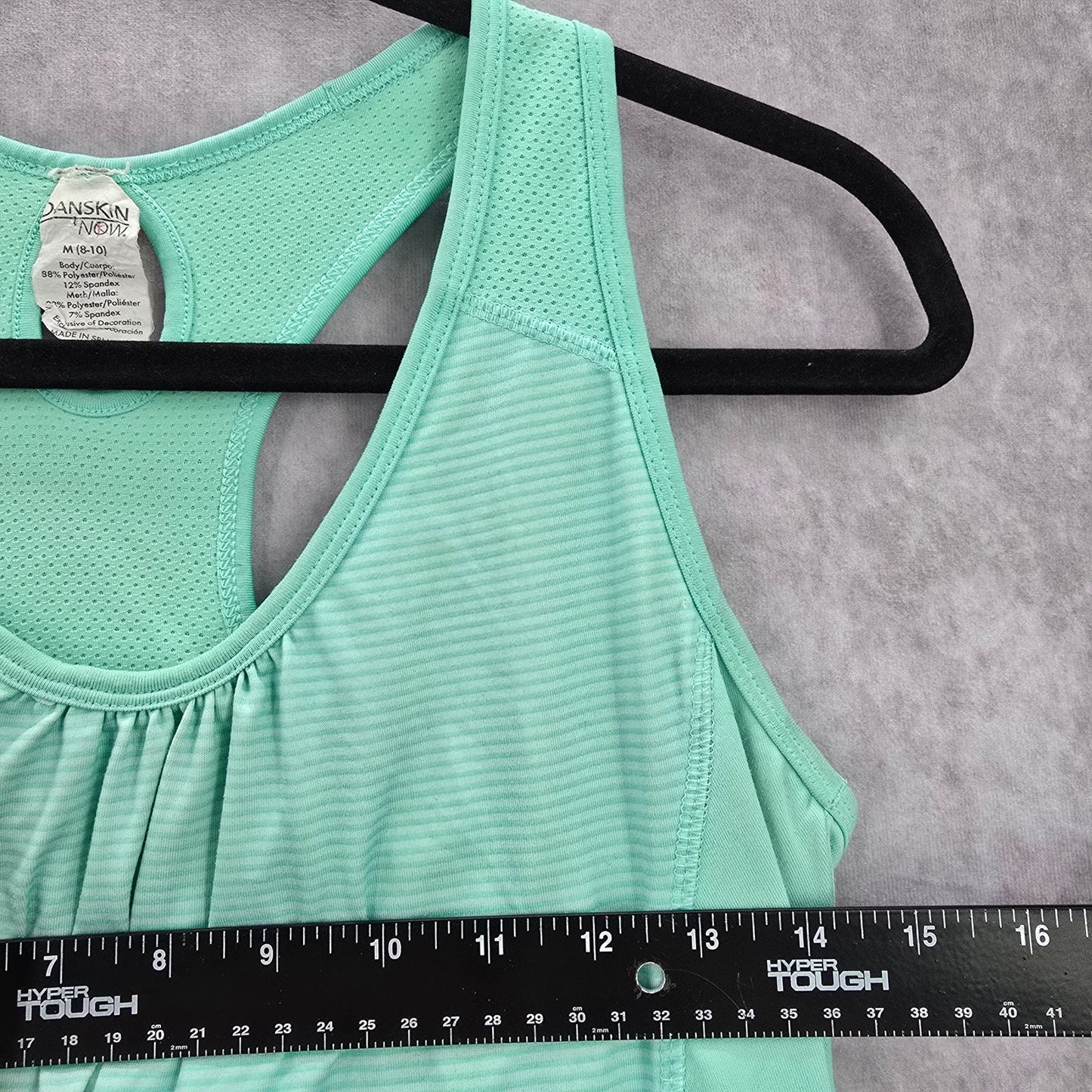 Danskin Now Mint Green Performance Athletic Activewear Tank Top Medium