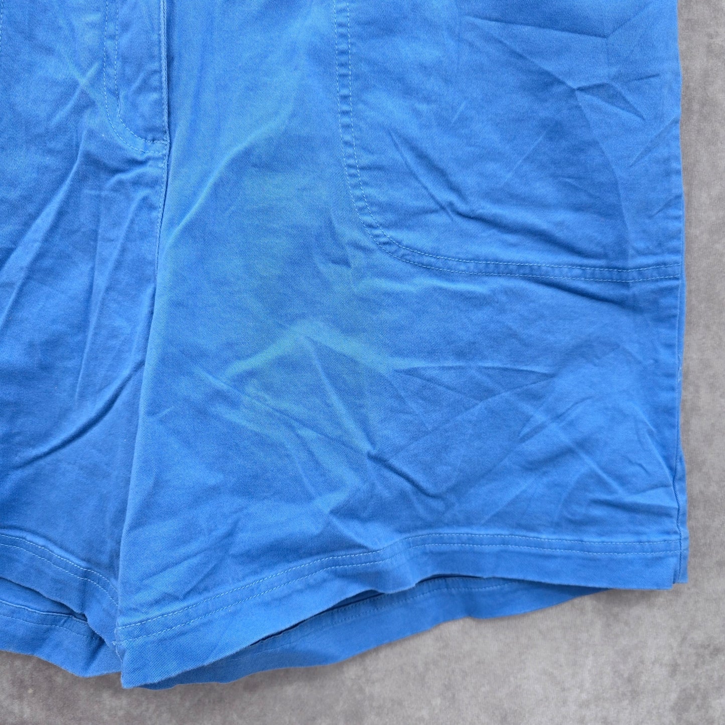 Penmans Blue Stretch Flat Front Bermuda Bottoms Pants Shorts Cotton 14