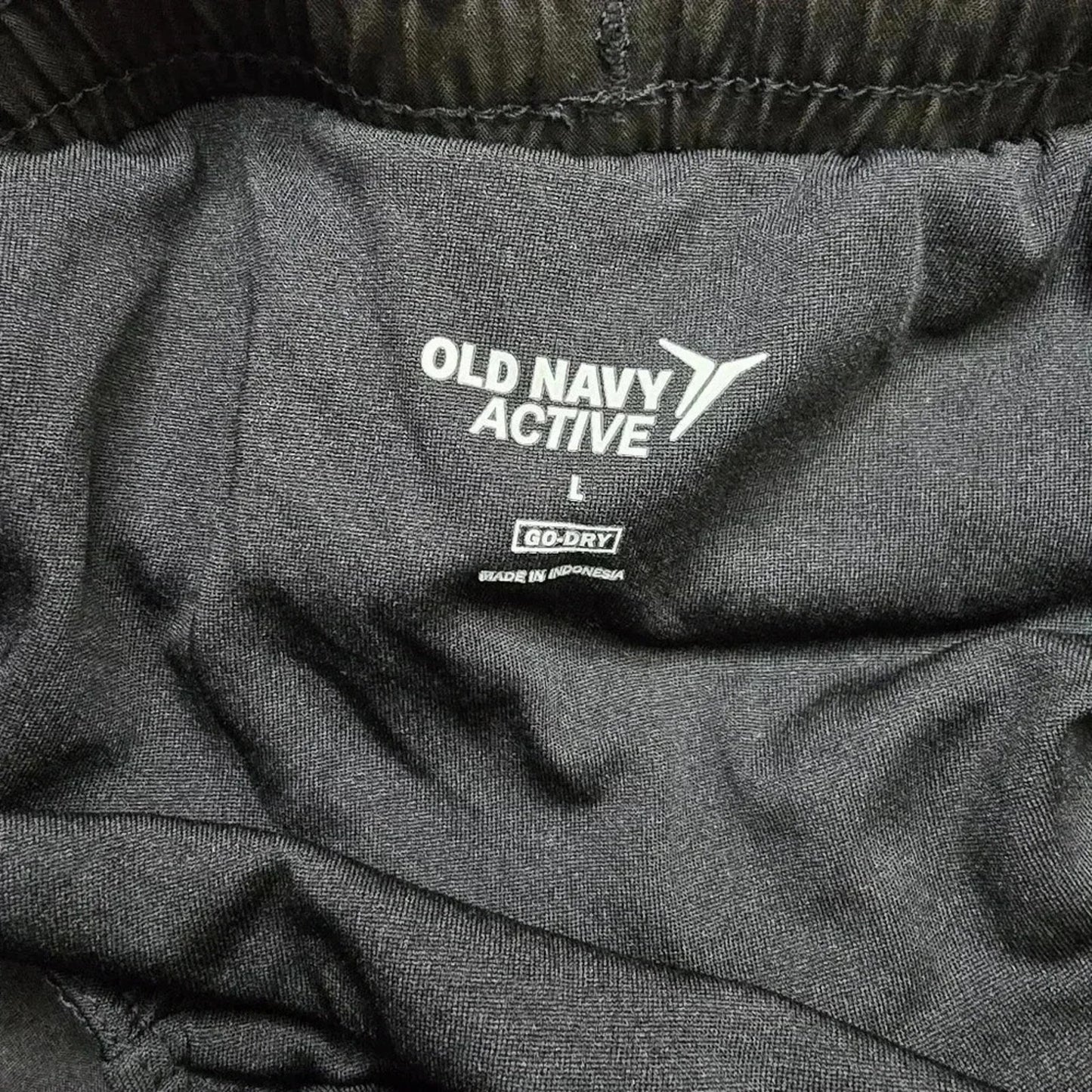 Old Navy Active Black Pull On Athletic Activewear Running Shorts Large