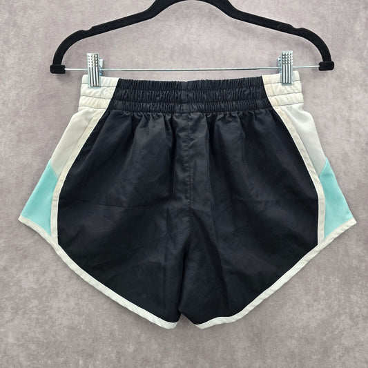 Zone Pro Black Blue White Athletic Running Activewear Shorts Bottoms Medium