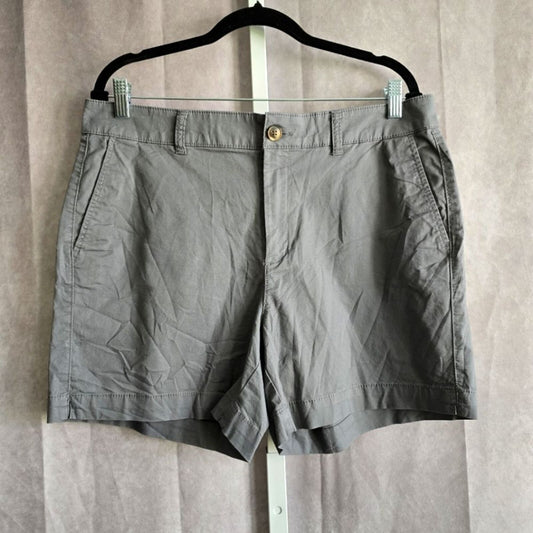 Old Navy Everyday Shorts High Rise Gray Casual Golf Size 12